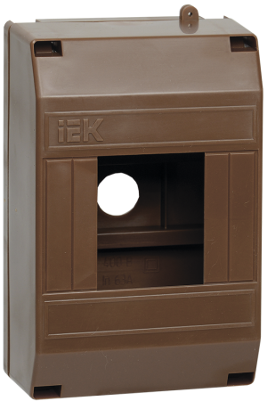 Корпус пластиковый КМПн 1/4 IP20 дуб KREPTA 3 IEK