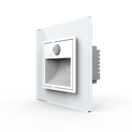 Подсветка лестницы, пола с датчиком движения Белая Livolo