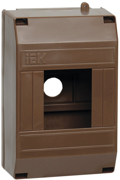 Корпус пластиковый КМПн 1/4 IP20 дуб KREPTA 3 IEK