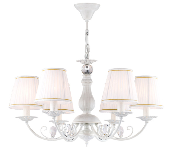 Люстра 6*E14 40Вт Белый IP20 Bianchi FR2307-PL-06-WG Freya