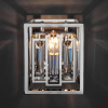Настенный светильник с хрусталем 1*E14 60Вт хром IP20 Cella (312/1 хром) Bogate's