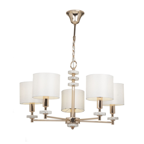 Люстра 5*E14 40Вт Золото IP20 Tiana FR5015PL-05G Freya