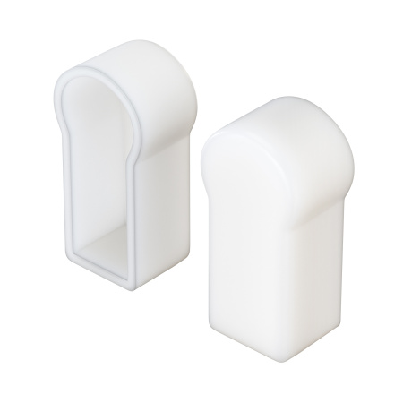 Заглушка для гибкого неона 17x8мм 2 шт. Белый (20053) Technical Maytoni