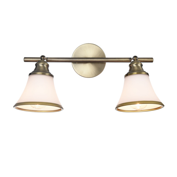 Спот 2*E14 40Вт Латунь IP20 Jasinta FR2272-CW-02-BS Freya