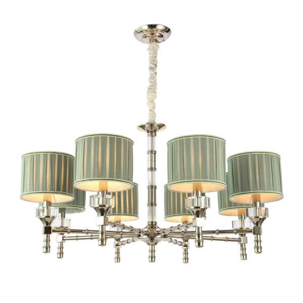 Люстра подвесная Никель/Оливковый E14 8*40Вт SL1121.103.08 ST LUCE