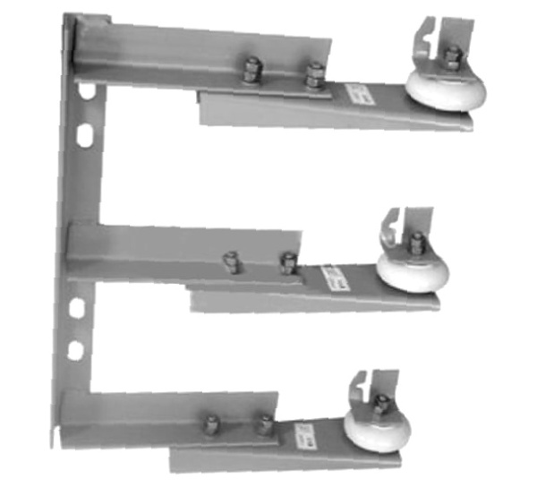 Кронштейн троллейный К41-3 У1, окрашенный, L=1100мм, троллеедерж. К263-3шт