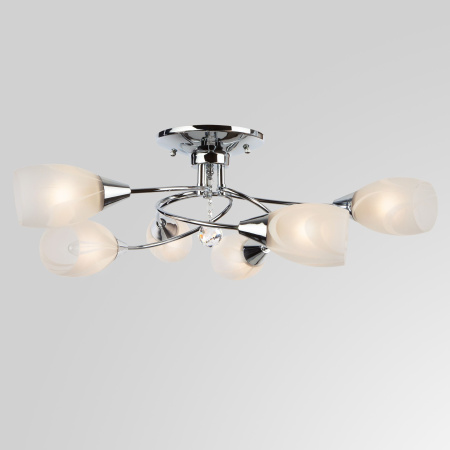 Люстра классическая 6*E27 60Вт хром IP20 Virginia (2275/6 хром) Eurosvet