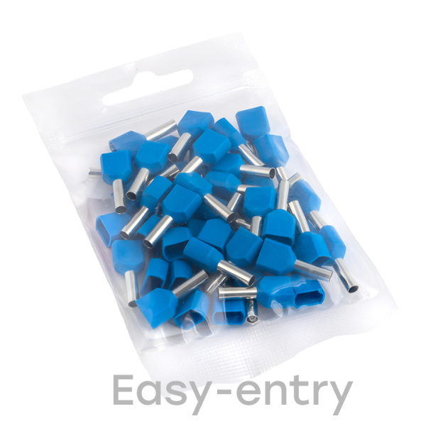 Наконечник штыревой втулочный изолированный НШвИ(2) 2,5-10 (50шт) PROxima EKF