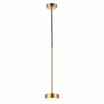 Светильник подвесной Латунь/Латунь LED 1*7Вт 3000К SL6000.303.01 ST LUCE