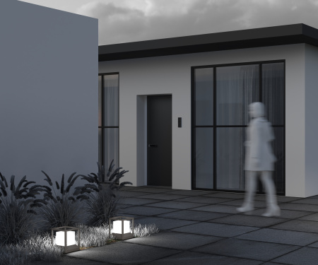 Ландшафтный светильник 15Вт Графит IP65 Trim O455FL-01GF Outdoor Maytoni