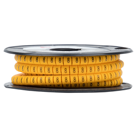 Маркер кабельный 1,5 мм2 "8" (1000 шт) (ЕС-0) PROxima EKF