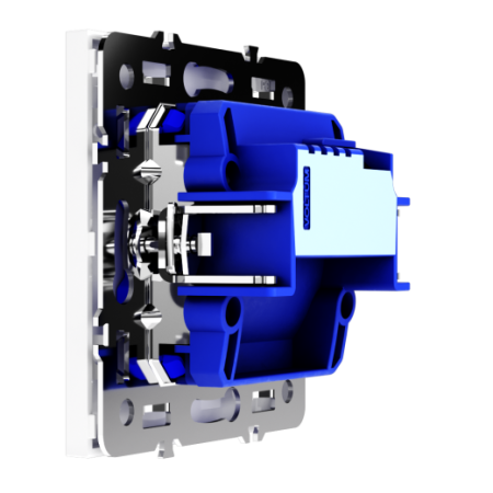 Подсветка светодиодная встраиваемая Voltum S70, (белый глянцевый)