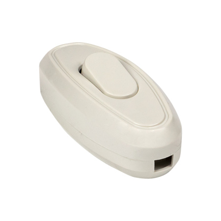 Переключатель бра бел, 6А 250В PROxima EKF