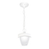 11-185 Св-к садово-парковый, светод-й, подвесной, «Марсель», 8Вт, 4-х гран., 720Лм, 6500К, бел APEYRON