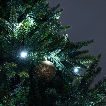 Гирлянда нить 5м IP20 (400-001 белый) Eurosvet