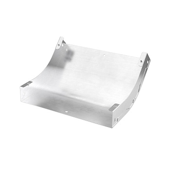 Угол вертикальный внутренний 45 градусов 30х100, 1,5 мм, AISI 304 в комплекте с крепежными элементами и соединительными пластинами,необходимыми для мо