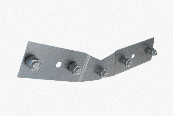 Соединитель шарнирный СШ.ЛМх100 УХЛ1, оцинкованный лист, S1,5