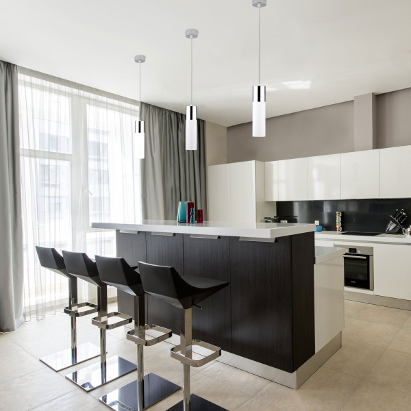 Подвесной светильник хром IP20 (50135/1 LED хром / белый) Eurosvet