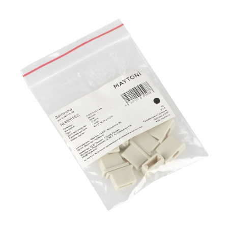 Комплект заглушек (для профиля ALM001S-2M) 10шт. Хром (ALM001EC) Technical Maytoni