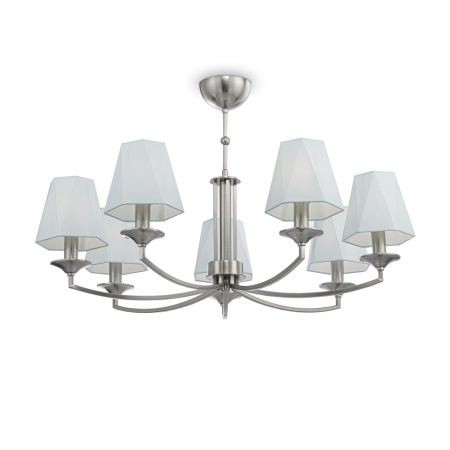 Люстра 7*E14 40Вт Никель IP20 Faina FR5086PL-07N Freya