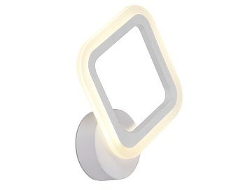 Настенный светодиодный светильник FA539 WH белый 6400K/3000K/4200K 15W 260*230*60 Ambrella Light