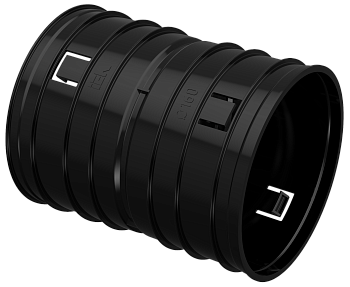 Муфта соединительная для двустенной трубы d=160мм IEK