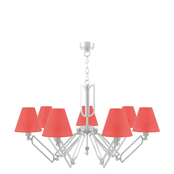 Люстра 7*E14 40Вт Матовый Белый IP20 Hightech 12 M1-07-WM-LMP-O-26 Maytoni