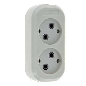 Колодка 2 гн, 10А 2,2кВт б/з Эксперт PROxima EKF