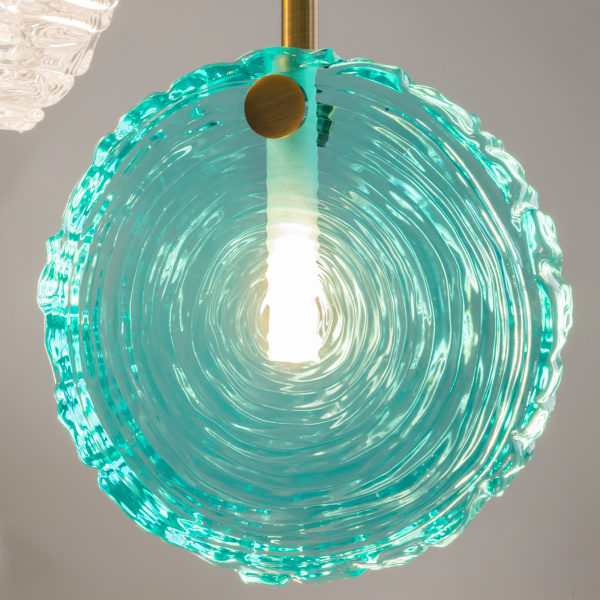 Подвесной светильник 7*G4 28Вт Латунь IP20 Frozen MOD254PL-07BS Maytoni