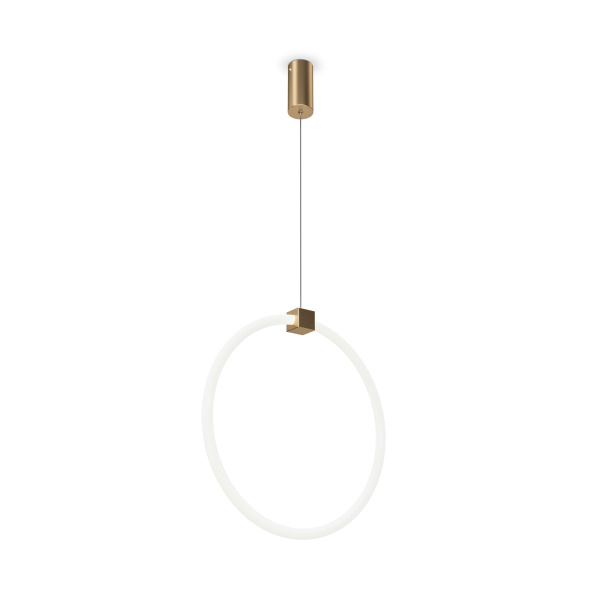Подвесной светильник 1*LED 20Вт Золото IP20 Anillo MOD315PL-L20G3K Maytoni