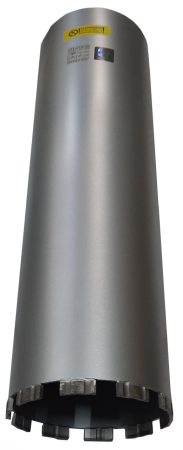Коронка алмазная 126*450 Laser 1 1/4 UNC HD716 Hilberg