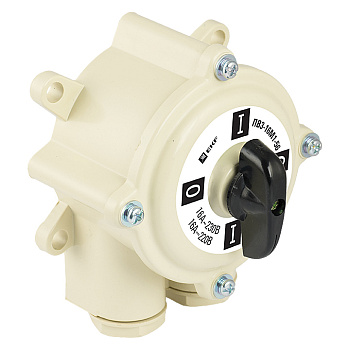 Пакетный переключатель (реверс) ПП 3-40/Р М2 пл, IP56 PROxima EKF