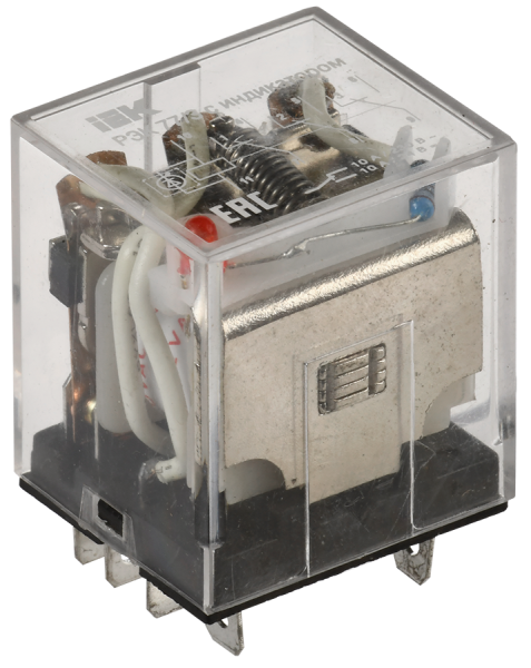 Реле промежуточное РЭК77/3(LY3) с индикацией 10А 12В АC IEK