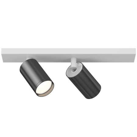 Потолочный светильник 2*GU10 10Вт Белый и Графит IP20 FOCUS S C051CL-2WGF Technical