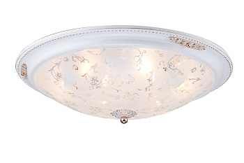 Потолочный светильник 6*E27 40Вт Белый с Золотом IP20 Diametrik C907-CL-06-W Maytoni