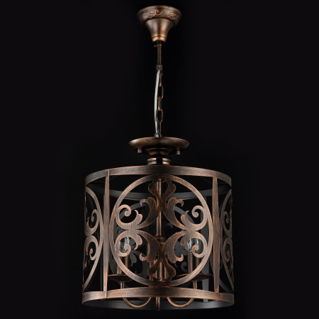 Подвесной светильник 3*E14 60Вт Коричневый IP20 Rustika H899-03-R Maytoni