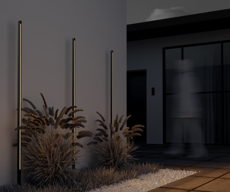 Ландшафтный светильник 24Вт 3000К Графит IP65 Pole O440FL-L24GF3K Outdoor Maytoni