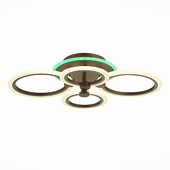Светильник потолочный Кофейный/Белый LED 1*72Вт RGB 7Вт 3000-6000К SLE500572-04RGB EVOLED