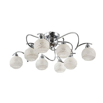 Потолочный светильник 8*E14 40Вт Хром IP20 Orin FR5163-PL-08-CH Freya