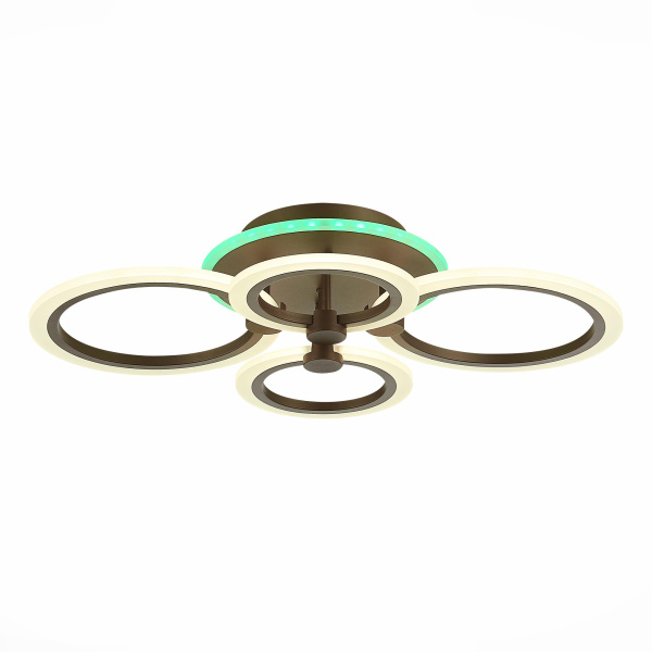 Светильник потолочный Кофейный/Белый LED 1*72Вт RGB 7Вт 3000-6000К SLE500572-04RGB EVOLED