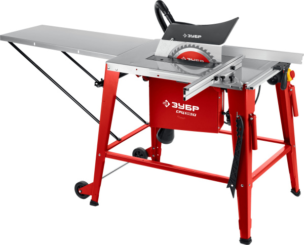 СРЦ-315су 2200 Вт напольный со станиной и удлинителем распиловочный станок ЗУБР
