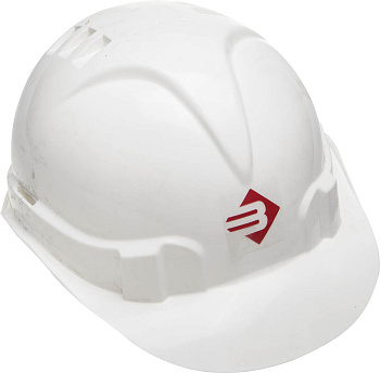 Защитная каска ЭКСПЕРТ текстильный амортизатор, храповый механизм регулировки, универсальное крепление для наушников и щитков (B) ЗУБР