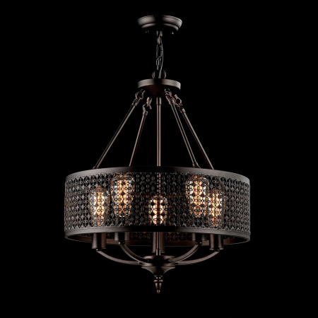 Люстра 5*E27 60Вт Коричневый IP20 Conte FR4166-PL-05C-BL Freya