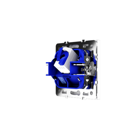 Розетка компьютерная встраиваемая Voltum S70 RJ45 КАТ.6, (белый глянцевый)