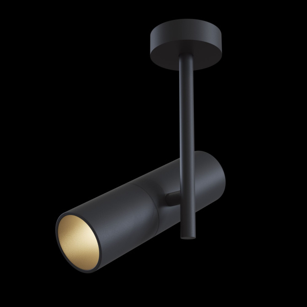 Потолочный светильник 1*GU10 50Вт Черный IP20 Elti C020CL-01B Technical