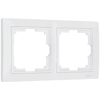 Snabb basic Рамка на 2 поста (белый, basic) Werkel
