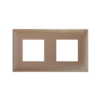 Рамка "Avanti", "Кремовый жемчуг", 2 поста (4 мод.) DKC