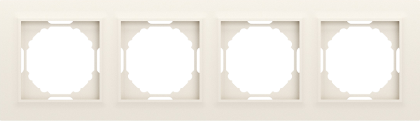 Donel A07 Wave матовый кремовый рамка 4-я, серия DB