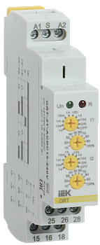 Реле времени ORT 2 контакта 12-240В AC/DC с независимыми уставками IEK