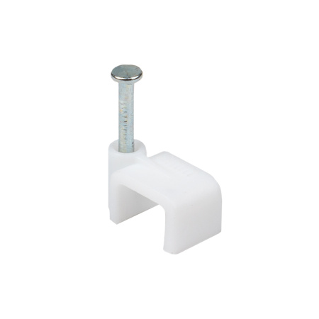 Скоба крепежная квадратная (плоская) (8мм) (50шт) PROxima EKF